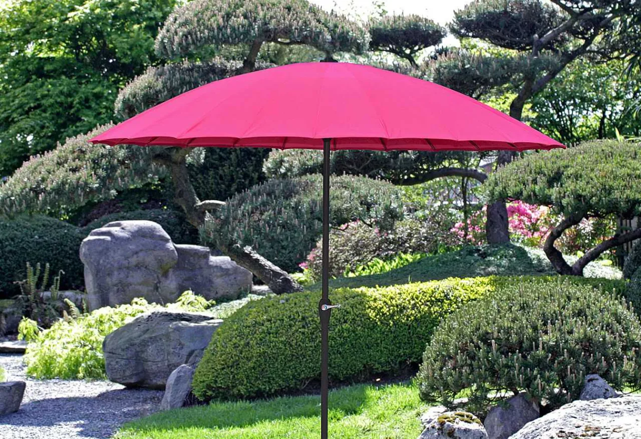 mutoni pleasure Sonnenschirm Zalindra Pink 255X255> Stockschirme