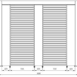 mutoni lifestyle Sonnenschutz Pavillon Ocean Anthrazit 93X238><noscript><img width=