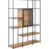 mutoni scandi Standregal Multiple Bronx Natur 135X185> Regale