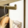 mutoni lifestyle Standspiegel Arin Mit Garderobenhacken Gold 46X182> Standspiegel