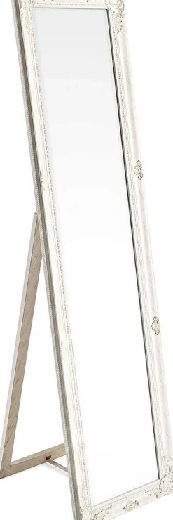 mutoni lifestyle Standspiegel Miro Mit Rahmen Weiss 40X160> Standspiegel