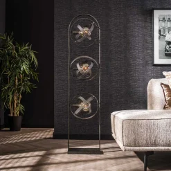 mutoni industrial Stehlampe Cosmos Mesh 3L> Stehleuchten