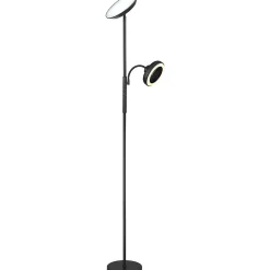 mutoni light Stehlampe Davyd Metall Schwarz Matt Led><noscript><img width=