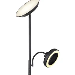 mutoni light Stehlampe Davyd Metall Schwarz Matt Led><noscript><img width=