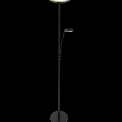 mutoni light Stehleuchte Ernst Metall Schwarz Matt Led> Led-Stehleuchten