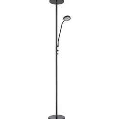 mutoni light Stehleuchte Ernst Metall Schwarz Matt Led><noscript><img width=
