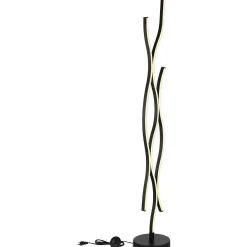 mutoni light Stehleuchte Geronimo Metall Schwarz Matt Led 135><noscript><img width=