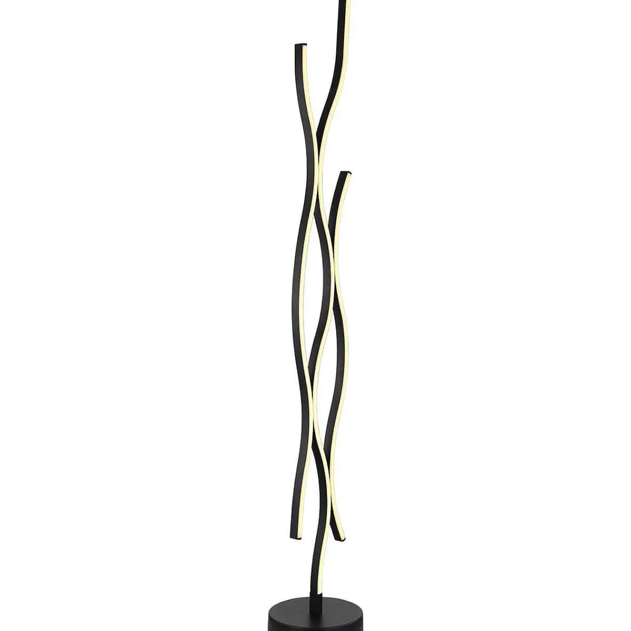 mutoni light Stehleuchte Geronimo Metall Schwarz Matt Led 135> Led-Stehleuchten