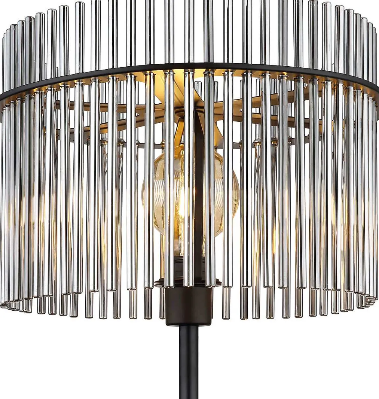 mutoni light Stehleuchte Gorley Metall Schwarz Matt 1Xe27> Stehleuchten
