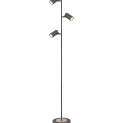 mutoni light Stehleuchte Robby Metall Graphit 3Xgu10 Led><noscript><img width=