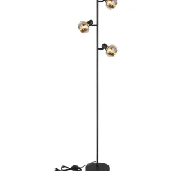 mutoni light Stehleuchte Tokki Metall Schwarz Matt 3Xe14><noscript><img width=