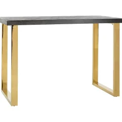 Richmond Interiors Stehtisch Blackbone Schwarz Gold 160><noscript><img width=