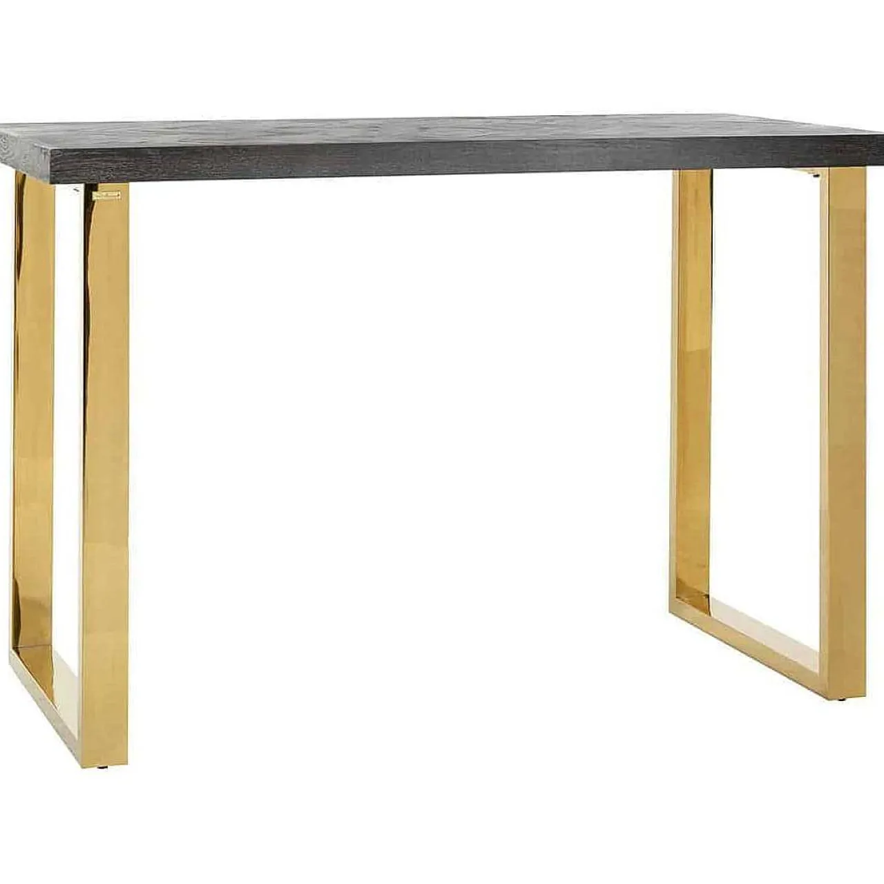 Richmond Interiors Stehtisch Blackbone Schwarz Gold 160> Bartische