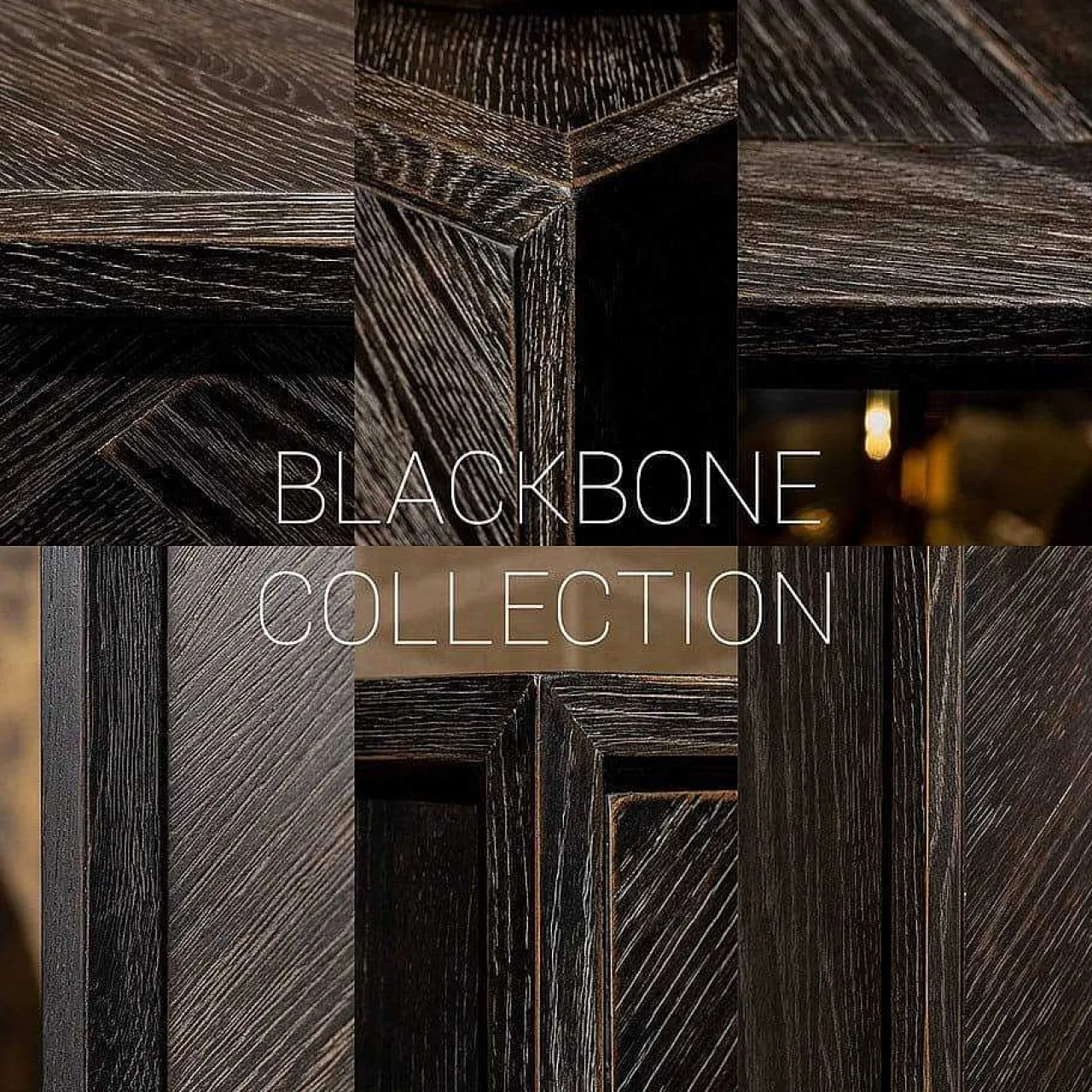 Richmond Interiors Stehtisch Blackbone Schwarz Gold 160> Bartische