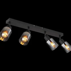 mutoni light Strahler Hubertus Metall Schwarz Matt 4Xe14><noscript><img width=