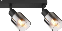 mutoni light Strahler Hubertus Metall Schwarz Matt 4Xe14><noscript><img width=
