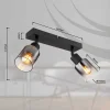 mutoni light Strahler Hubertus Metall Schwarz Matt 2Xe14> Deckenleuchten