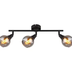 mutoni light Strahler Quelara Metall Schwarz Matt 3Xe14><noscript><img width=