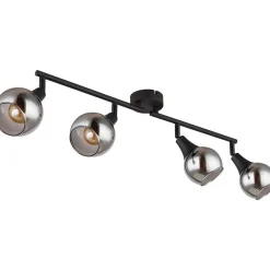 mutoni light Strahler Quelara Metall Schwarz Matt 4Xe14><noscript><img width=