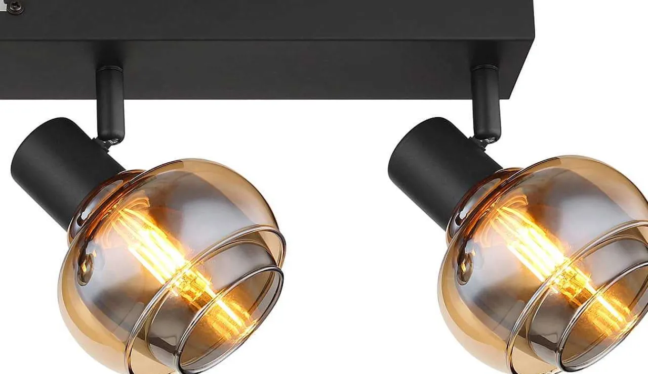 mutoni light Strahler Tokki Metall Schwarz Matt 4Xe14> Deckenleuchten