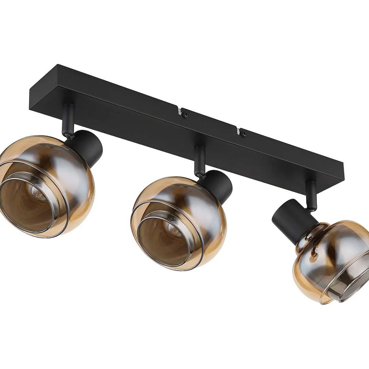 mutoni light Strahler Tokki Metall Schwarz Matt 3Xe14> Deckenleuchten