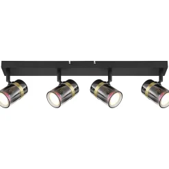 mutoni light Strahler Trabby Metall Schwarz Matt 4Xgu10><noscript><img width=