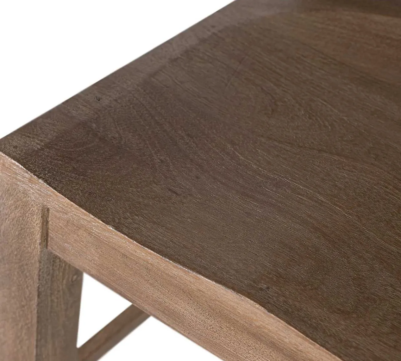mutoni inspiration Stuhl Mangoholz Natur (2Er-Set)> Holzstühle
