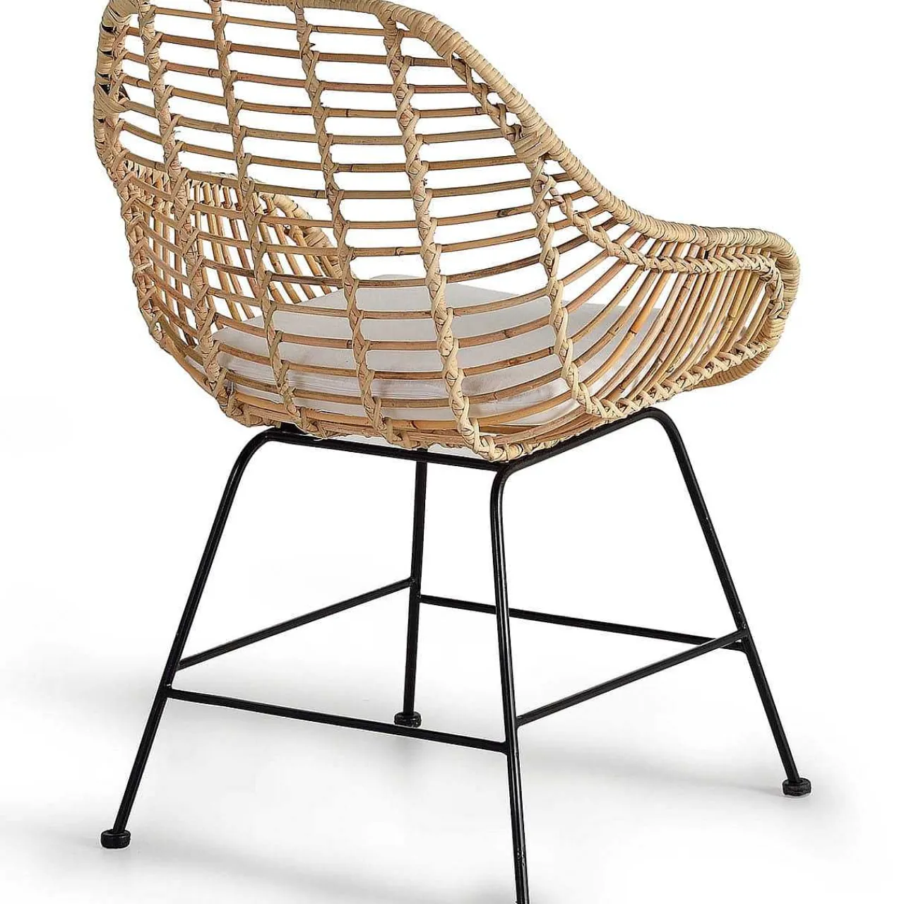 mutoni inspiration Stuhl Rattan Natur (2Er-Set)> Armlehnstühle