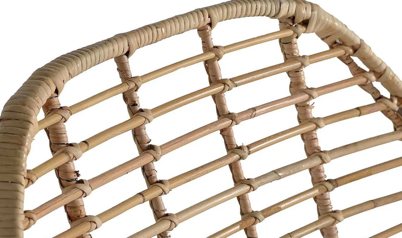 mutoni inspiration Stuhl Rattan Natur (2Er-Set)> Armlehnstühle
