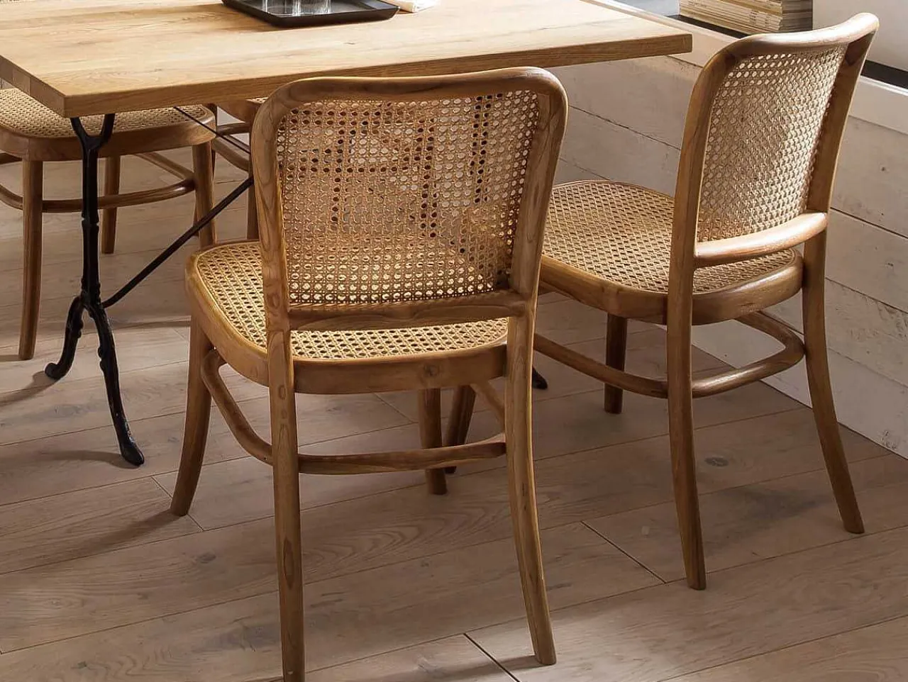 mutoni sweet home Stuhl Rattan Teak Natur> Holzstühle
