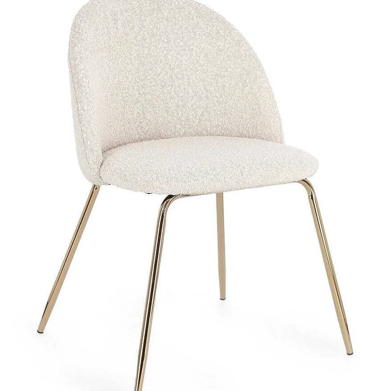 mutoni lifestyle Stuhl Tanya Gold Elfenbein> Polsterstühle
