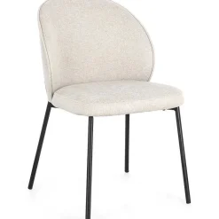 mutoni lifestyle Stuhl Wendy Schwarz Beige> Polsterstühle