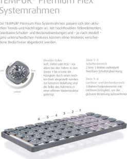 Tempur Premium Flex 2000> Lattenroste