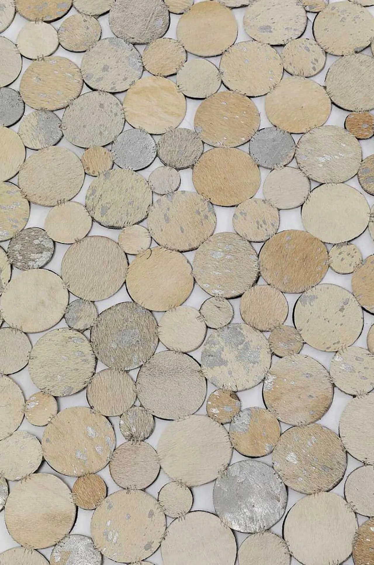 KARE Design Teppich Circle Beige Rund 250> Felle & Fellteppiche