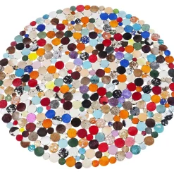 KARE Design Teppich Circle Multi O150Cm> Felle & Fellteppiche