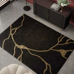 KARE Design Teppich Fulmine Schwarz 170X240><noscript><img width=