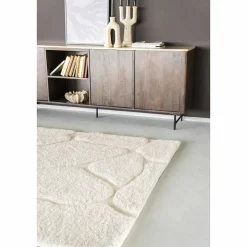 By-Boo Teppich Kala Offwhite 160X230> Hochflorteppiche