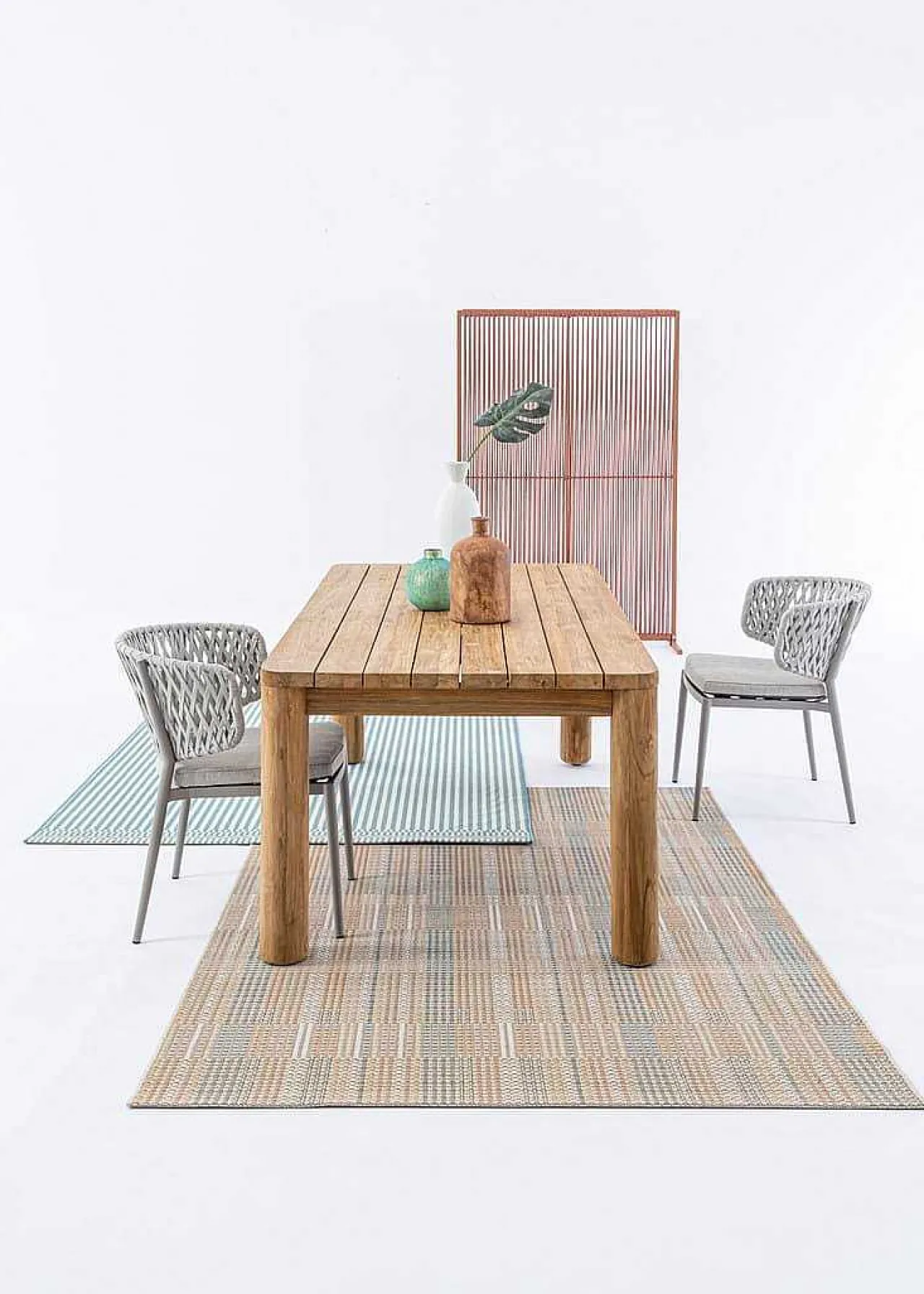 mutoni lifestyle Teppich Metrix Blau 160X230> Outdoorteppiche