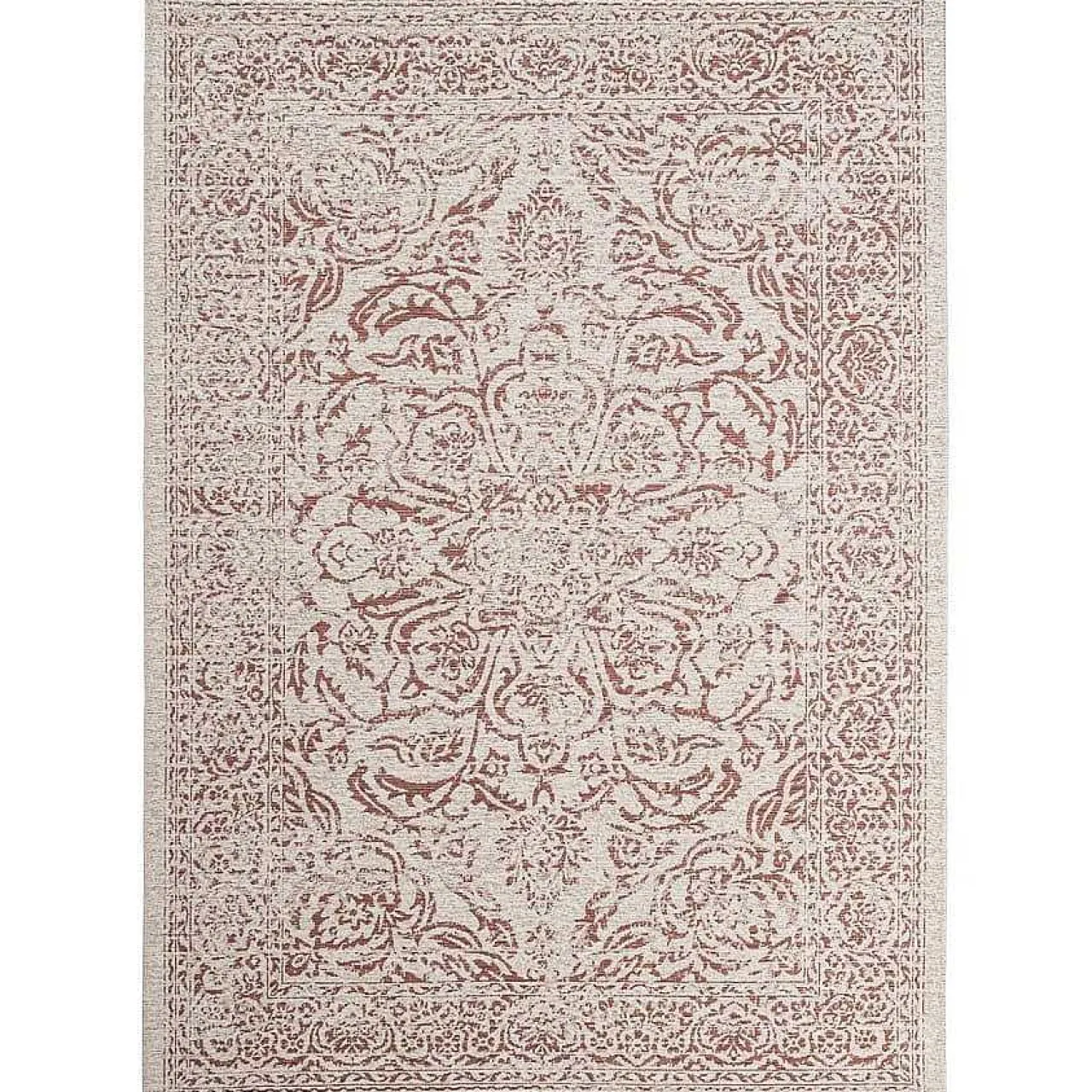mutoni lifestyle Teppich Nora Rot Creme 160X230> Kurzflorteppiche
