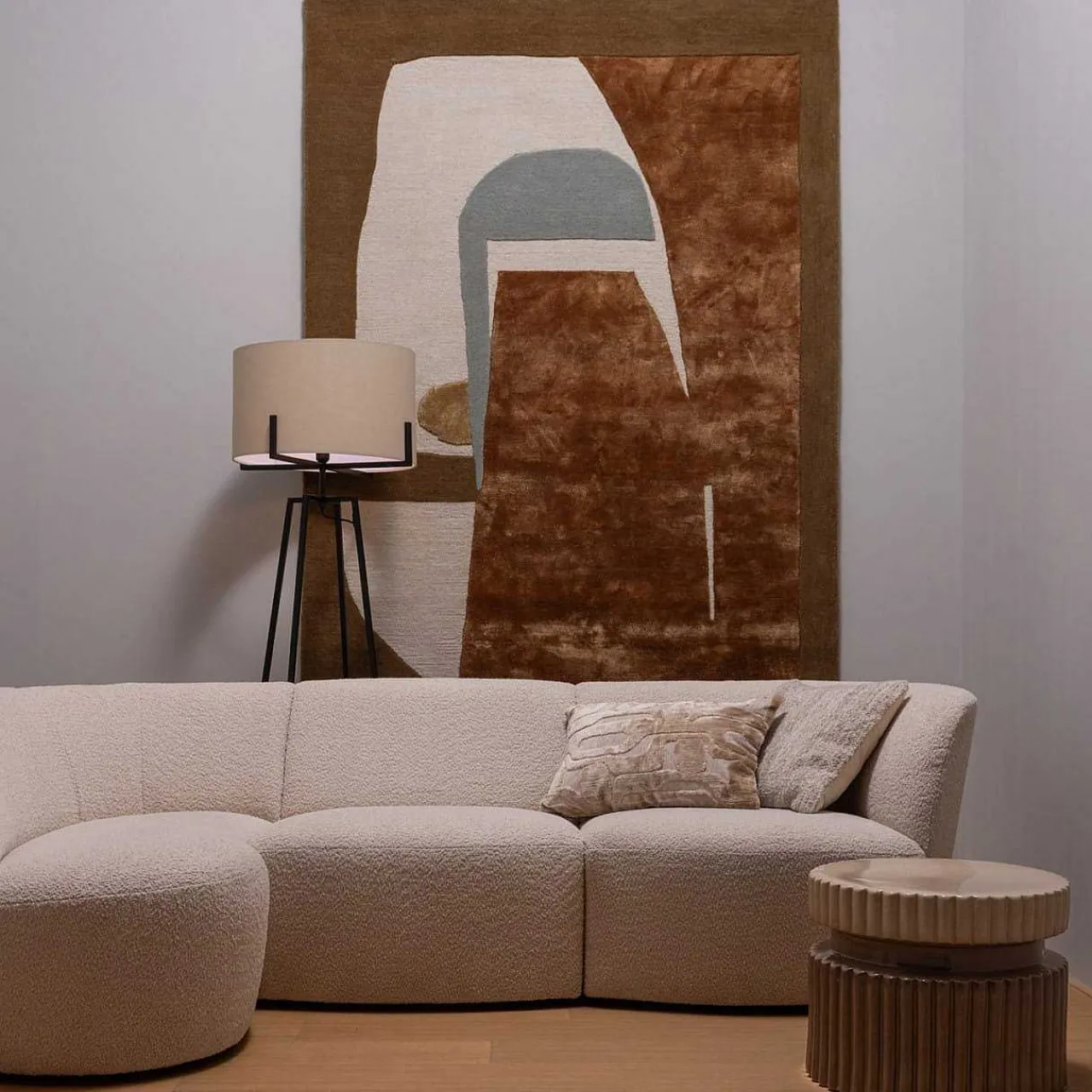 mutoni living Teppich Yanda Natur 160X230> Kurzflorteppiche