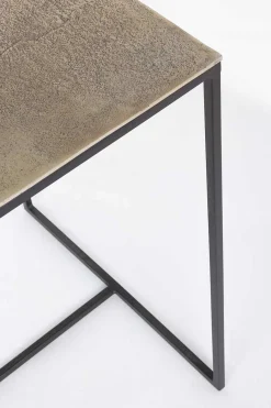 mutoni lifestyle Tisch + 2 Barhocker Amira Gold (3Tlg)><noscript><img width=