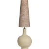 mutoni living Tischlampe Ios Braun Melange 60> Tischleuchten