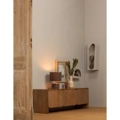 mutoni living Tischlampe Menzo Warmbraun 35> Tischleuchten