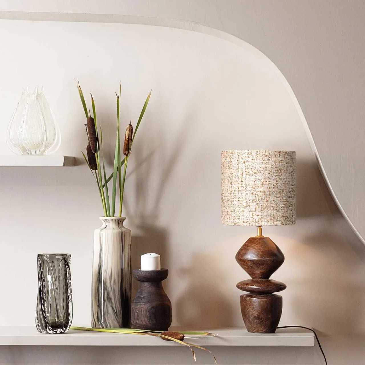 mutoni living Tischlampe Venue Sand 50> Tischleuchten