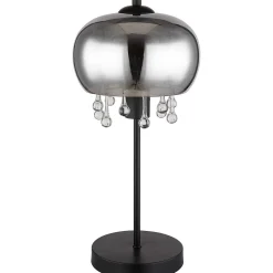 mutoni light Tischleuchte Corry Metall Schwarz Matt 1Xe27 Led> Led-Tischleuchten