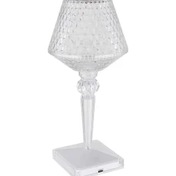mutoni light Tischleuchte Gixi Klar Kristall Effekt Led> Led-Tischleuchten