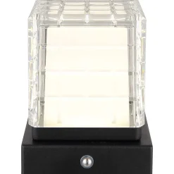 mutoni light Tischleuchte Lunki Metall Schwarz Matt Led 10><noscript><img width=