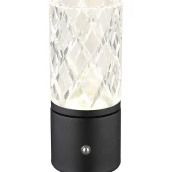 mutoni light Tischleuchte Lunki Metall Schwarz Matt Led 19> Led-Tischleuchten