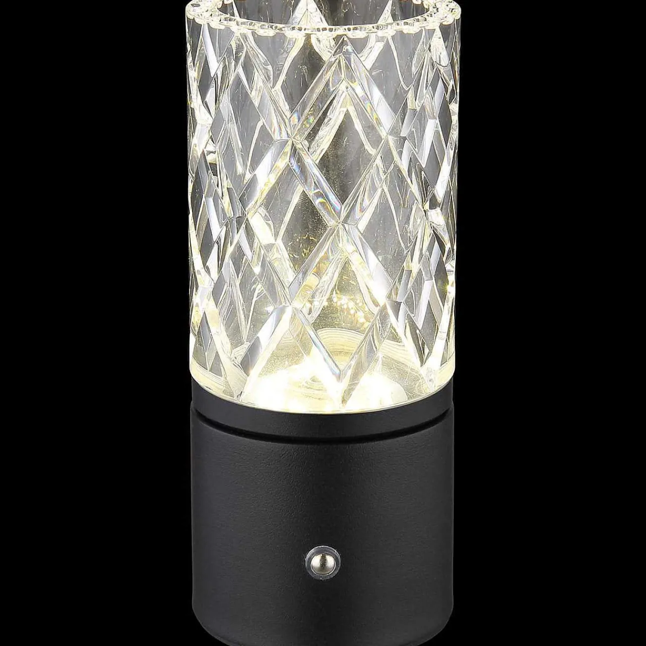 mutoni light Tischleuchte Lunki Metall Schwarz Matt Led 19> Led-Tischleuchten