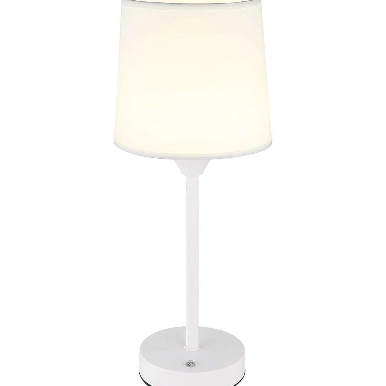 mutoni light Tischleuchte Lunki Metall Weiss Matt Led> Led-Tischleuchten